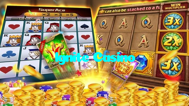 Ignite Casino casino presented on mobile device in Pakistan with slots and live games